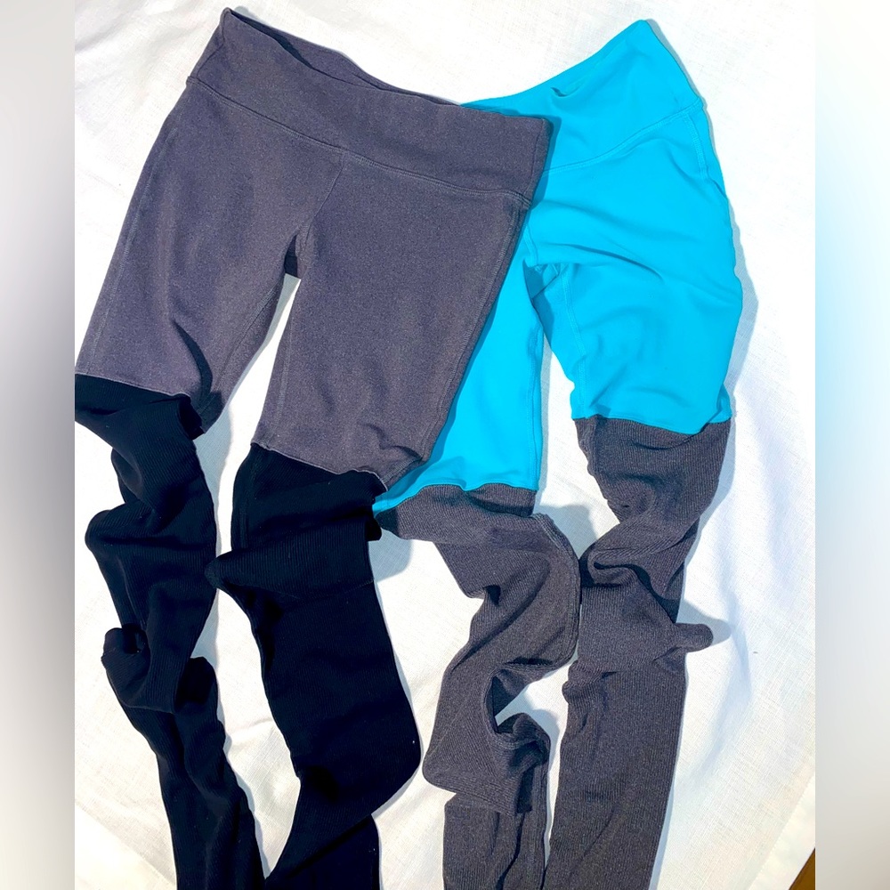 2 pairs of Alo Yoga Leggings-size medium